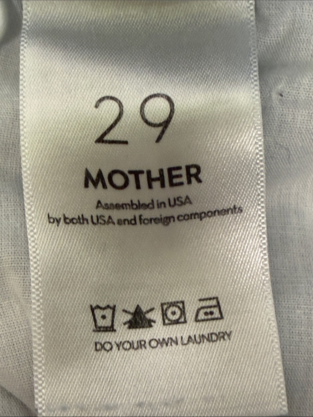 Mother The Weekender Blue Jeans Size 29 in Layover - Picture 11 of 14